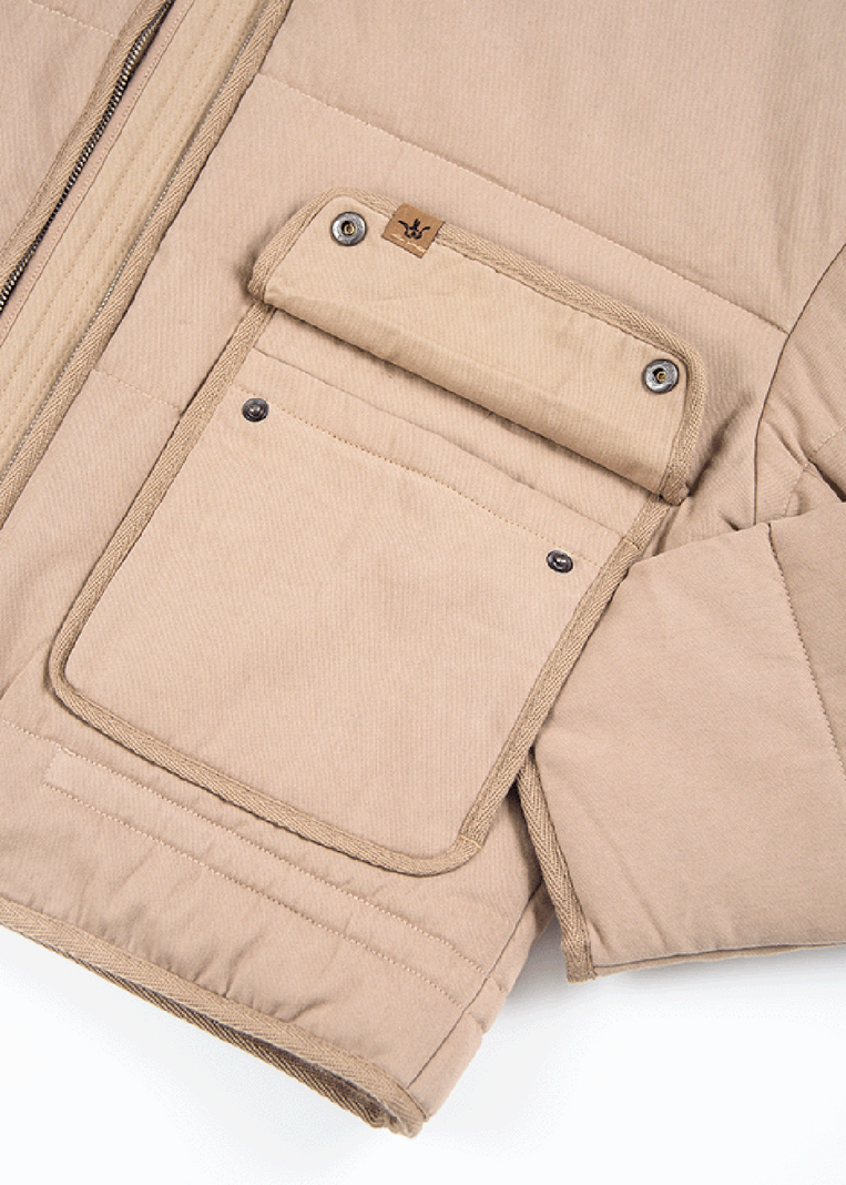Chaqueta Insulada Mujer Acacia - Camel-9