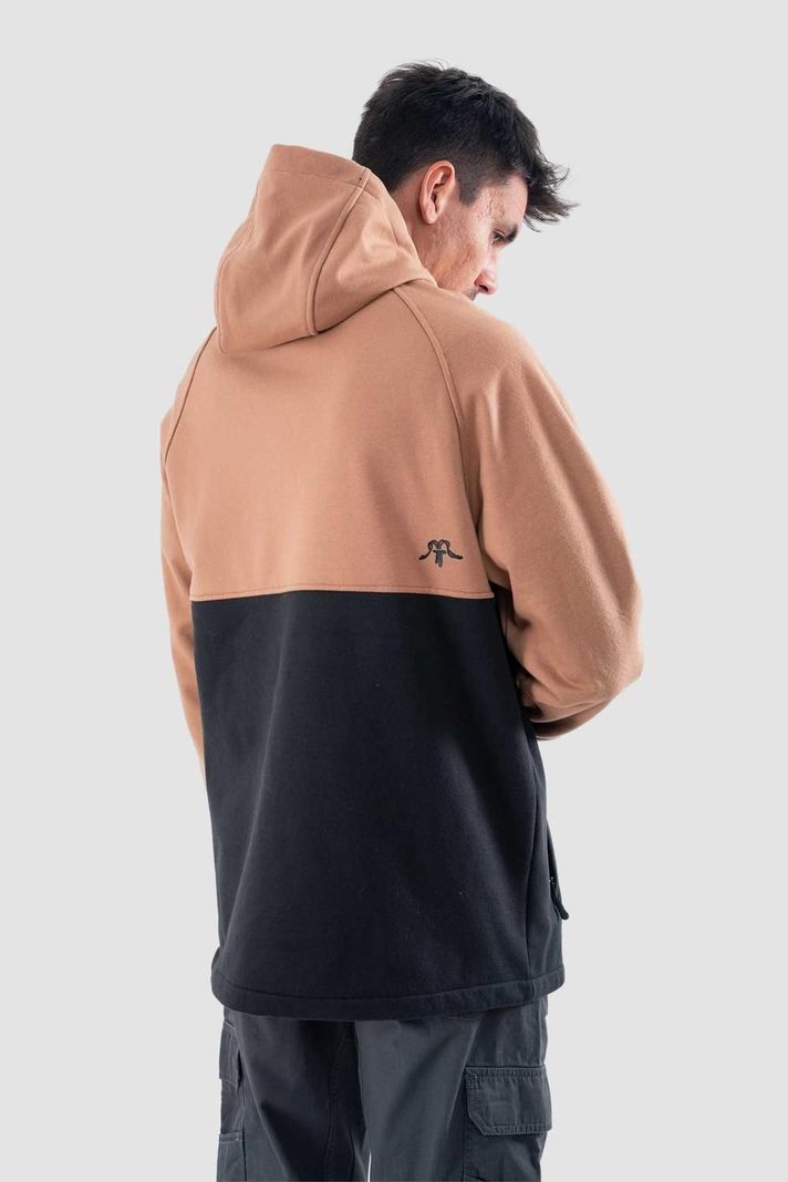 Chaqueta Cortaviento Hombre Surazo Hood Camel-1