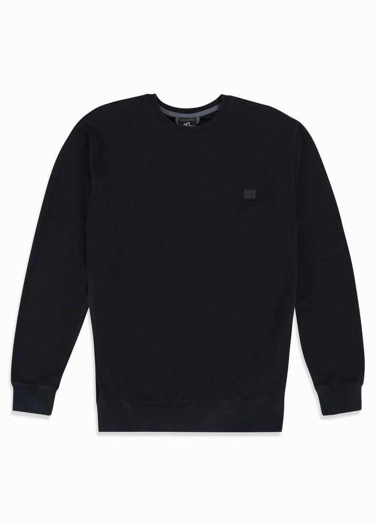 Polerón Hombre Crewneck Daily Negro-2