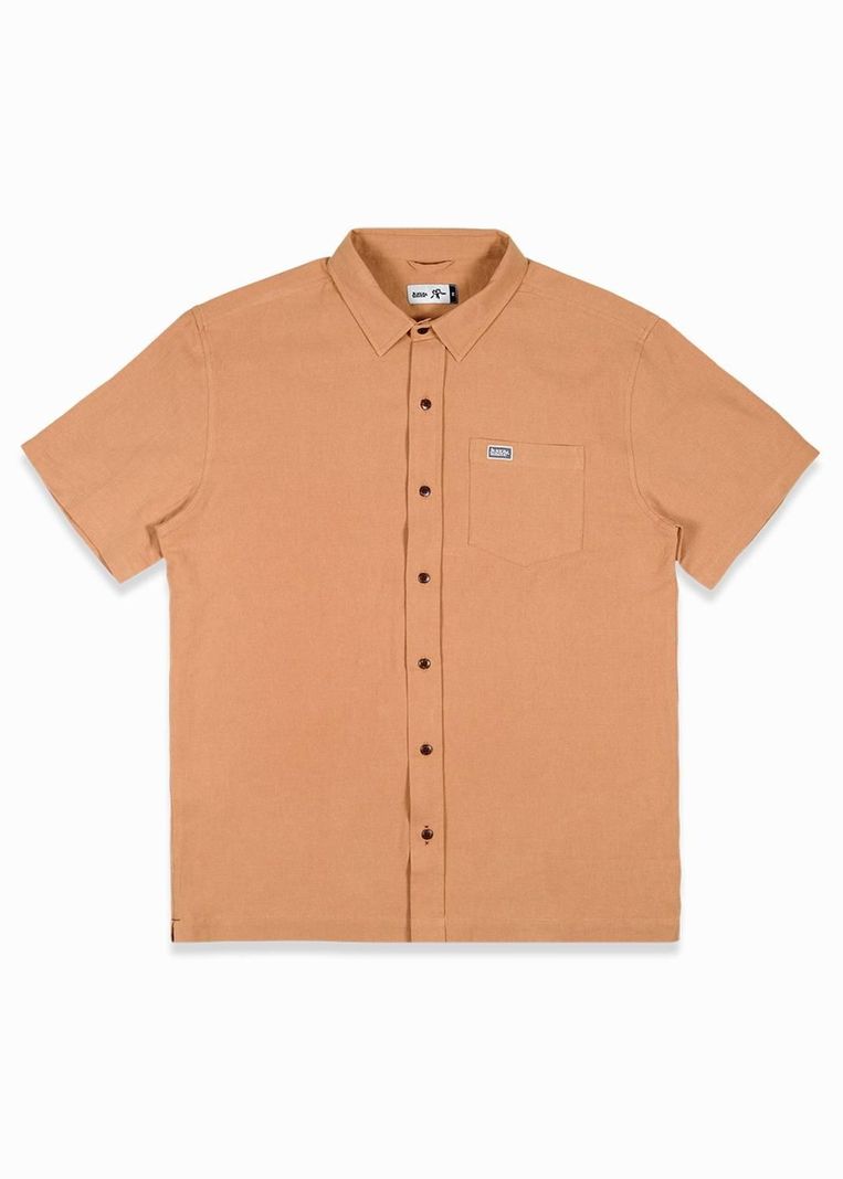 Camisa Lino Camel-2
