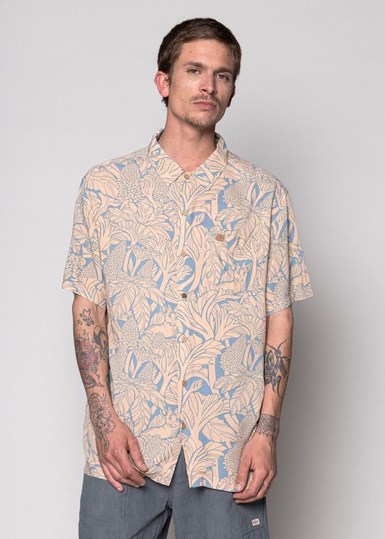 Guayabera Nalka Peach-0