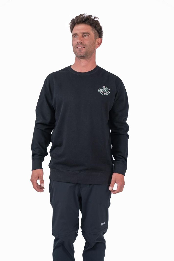 Polerón Hombre Crewneck No Bad Black-0
