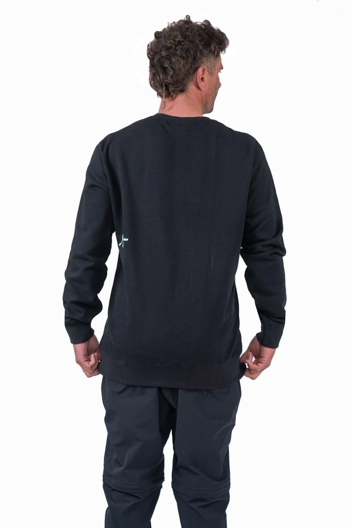 Polerón Hombre Crewneck No Bad Black-1