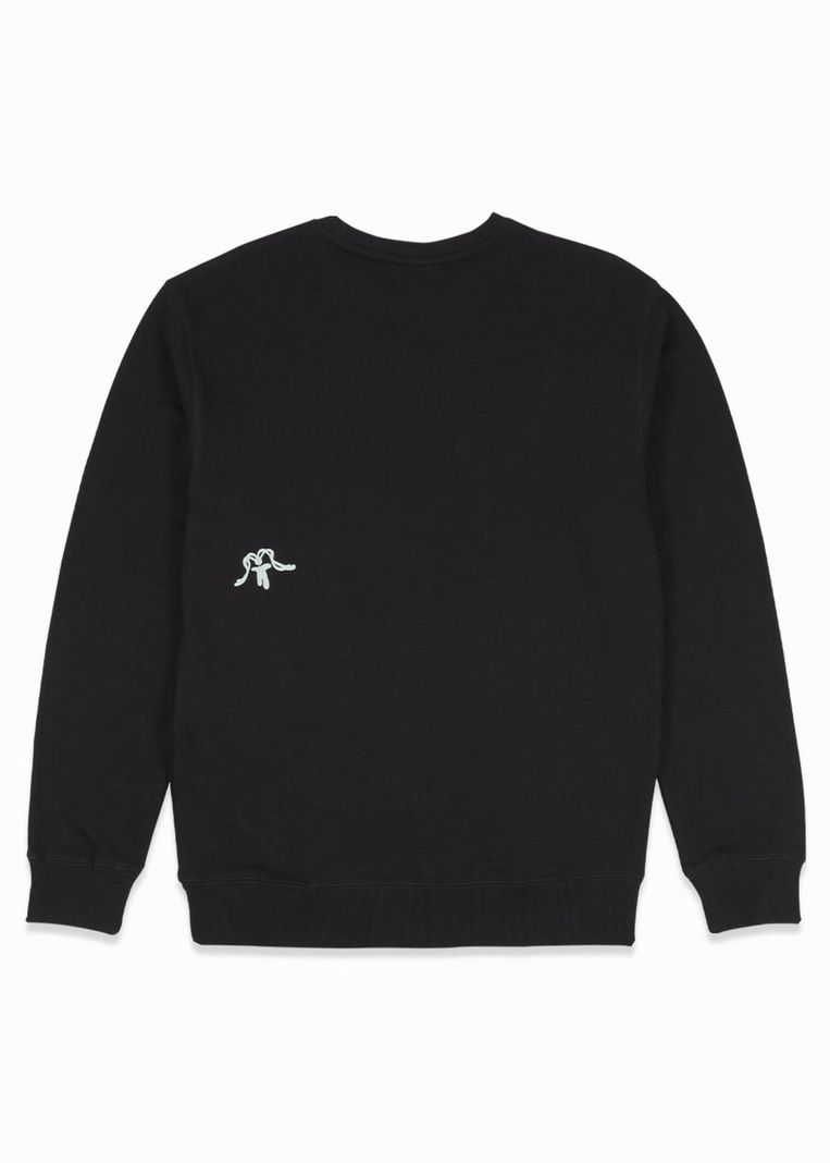 Polerón Hombre Crewneck No Bad Black-3
