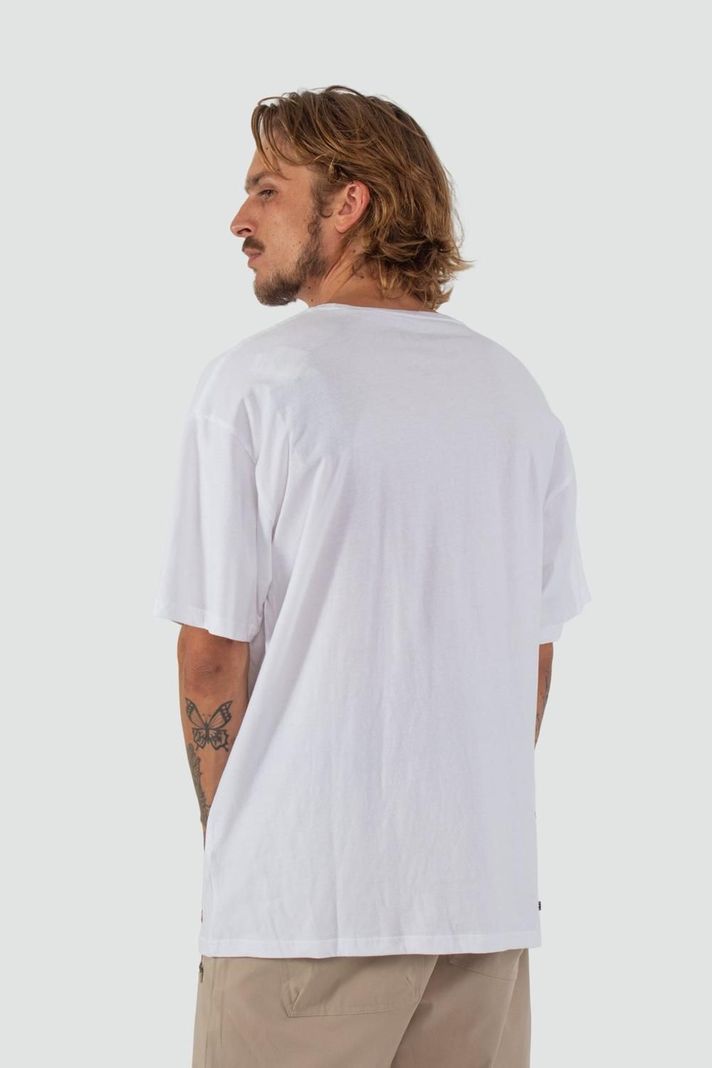 Polera Hombre Woven Blanca-1