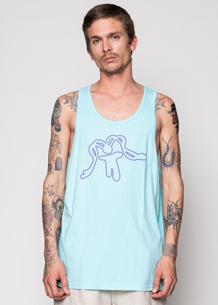 Sudadera Tank Outline Green-0