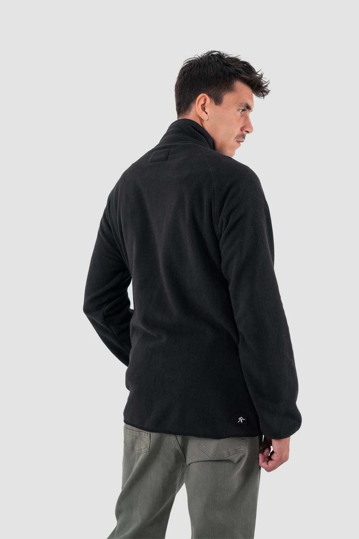 Polar Hombre Full Zip Negro-1
