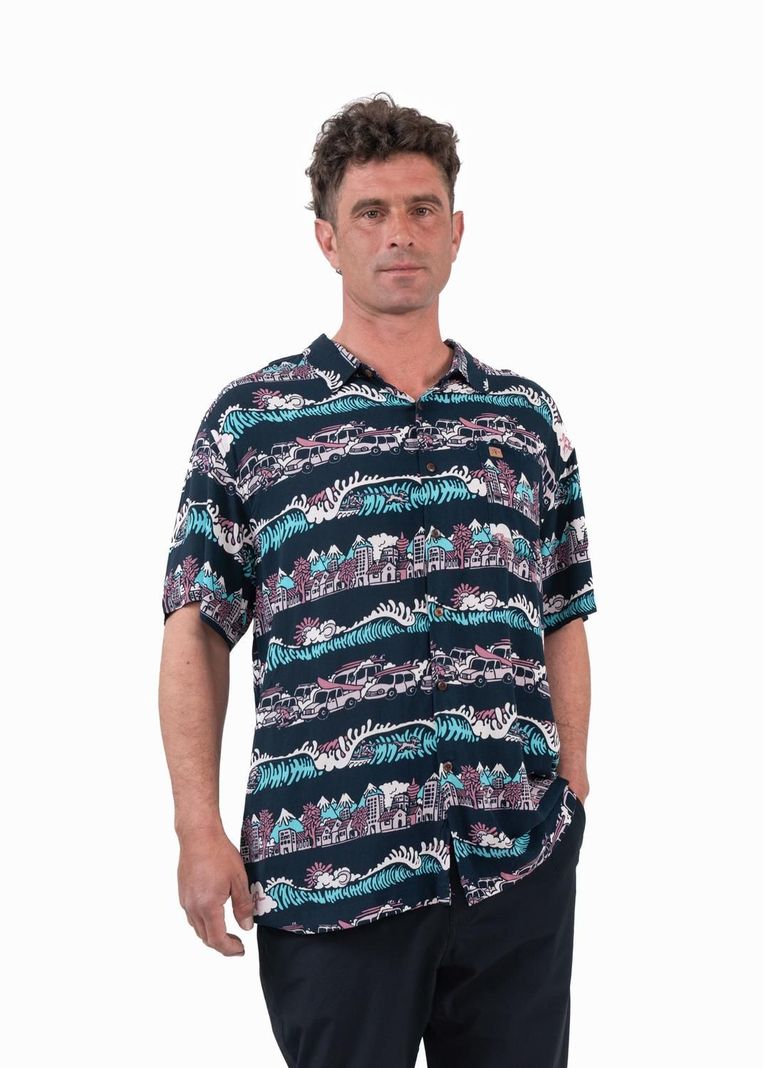 Guayabera Push Navy-0