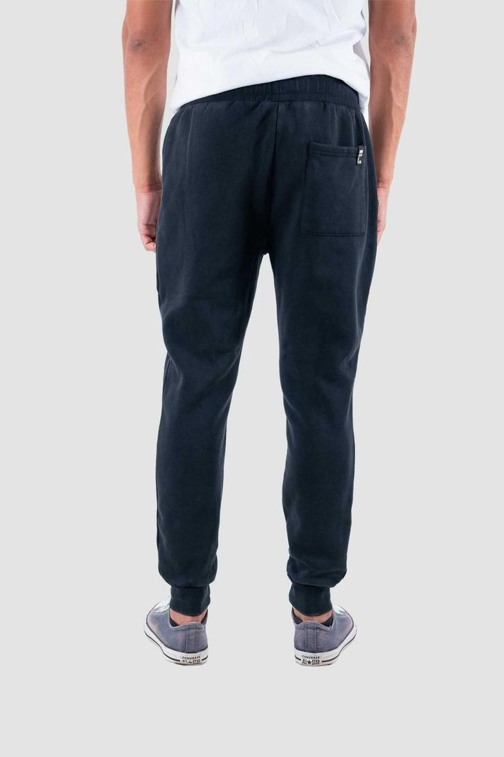 Pantalón Buzo Hombre Cargo Negro-1