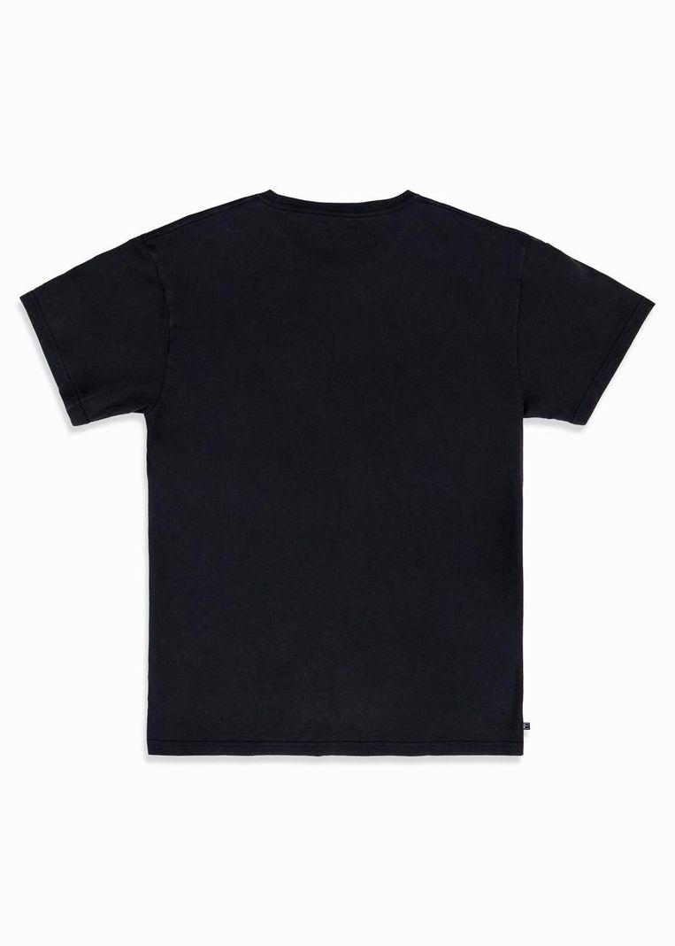Polera Hombre Woven Negra-3