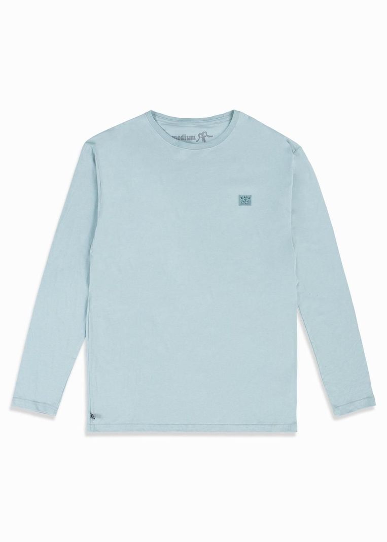 Polera Hombre Manga Larga Daily Soft Verde-2