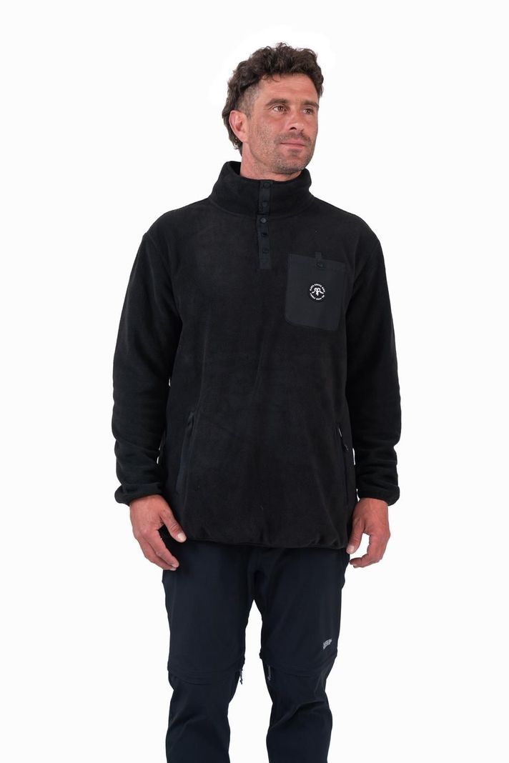 Polar Hombre Half Zip Black-0