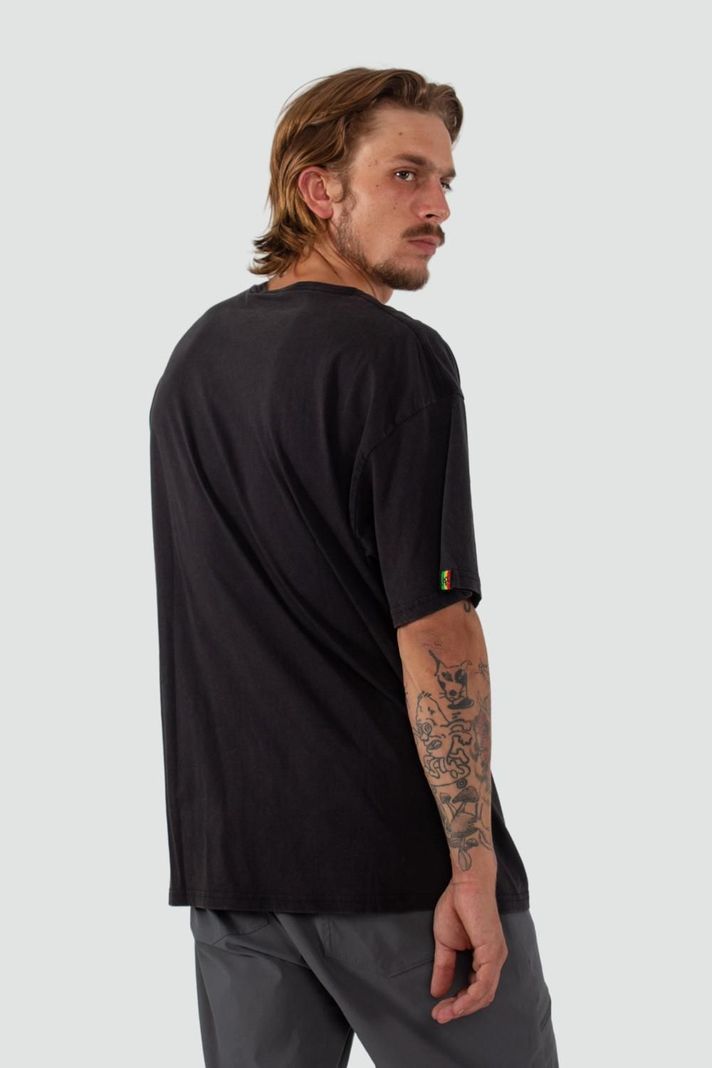 Polera Hombre Orgánica Classy Negra-1