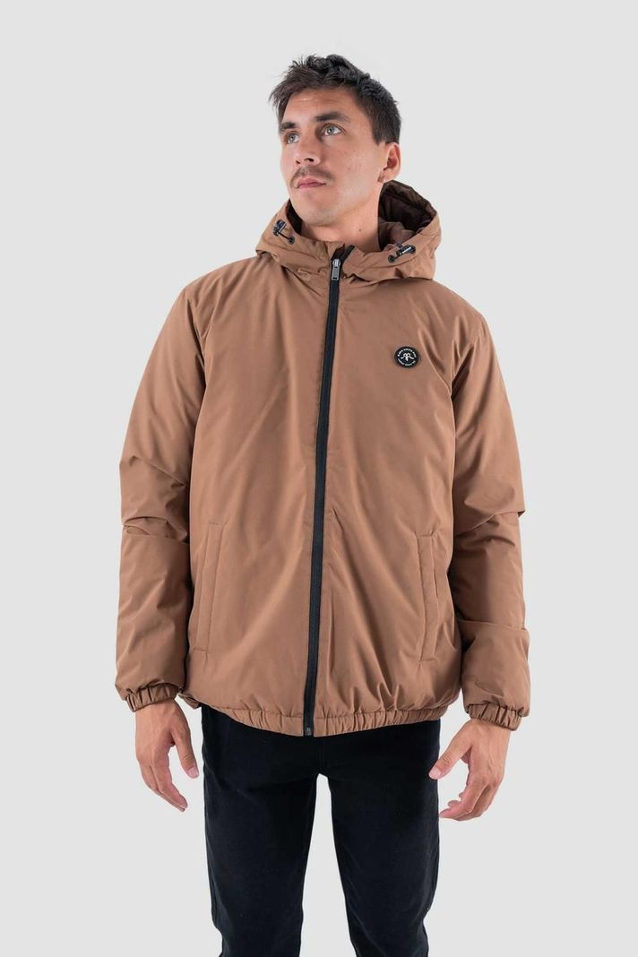 Parka Hombre Solid Camel-0