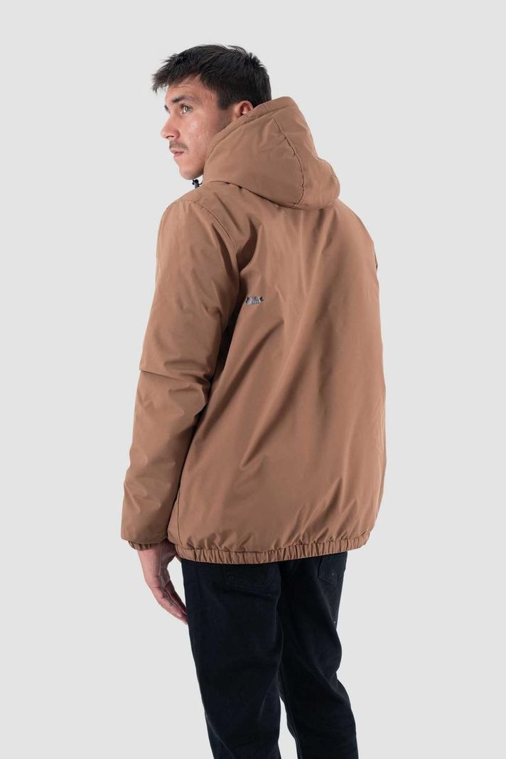 Parka Hombre Solid Camel-1