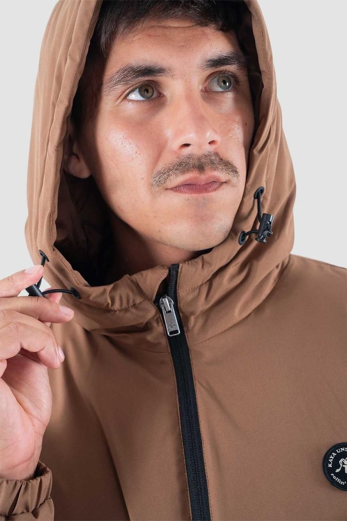 Parka Hombre Solid Camel-2