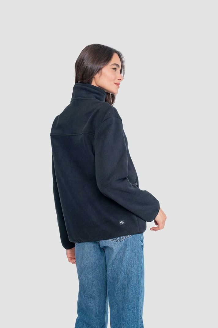 Polar Mujer Full Zip Negro-1