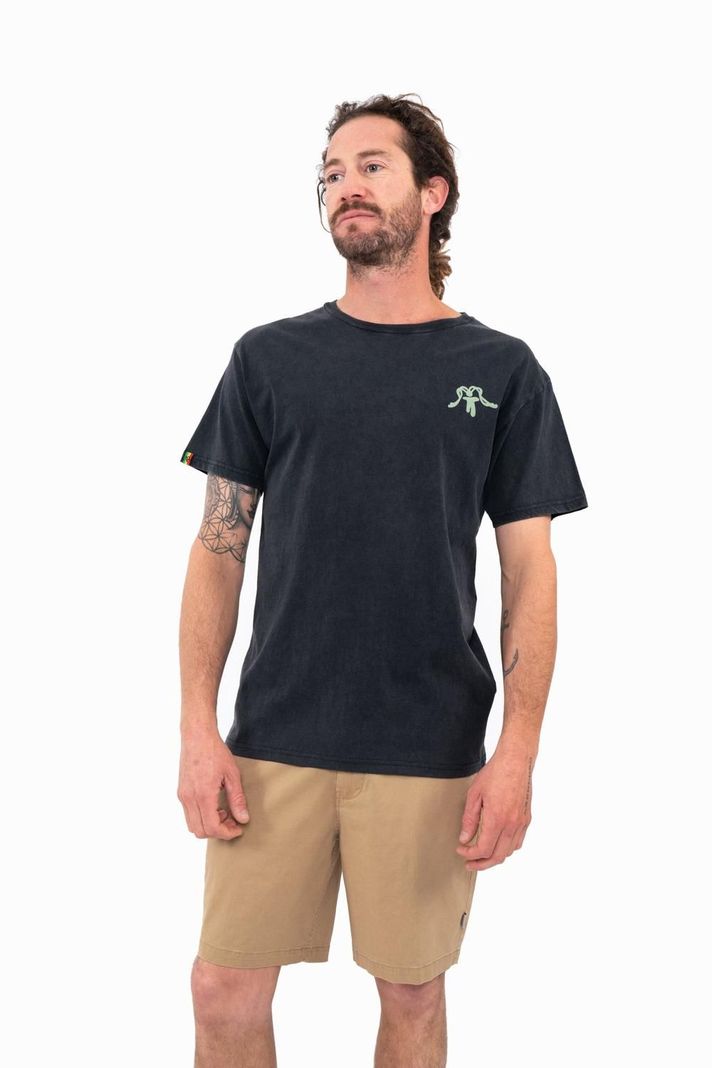 Polera Hombre Farmer Negra-0