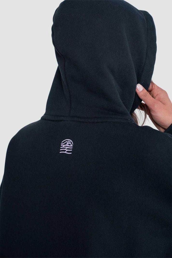 Polerón Hoodie Mujer Farmer - Negro-4