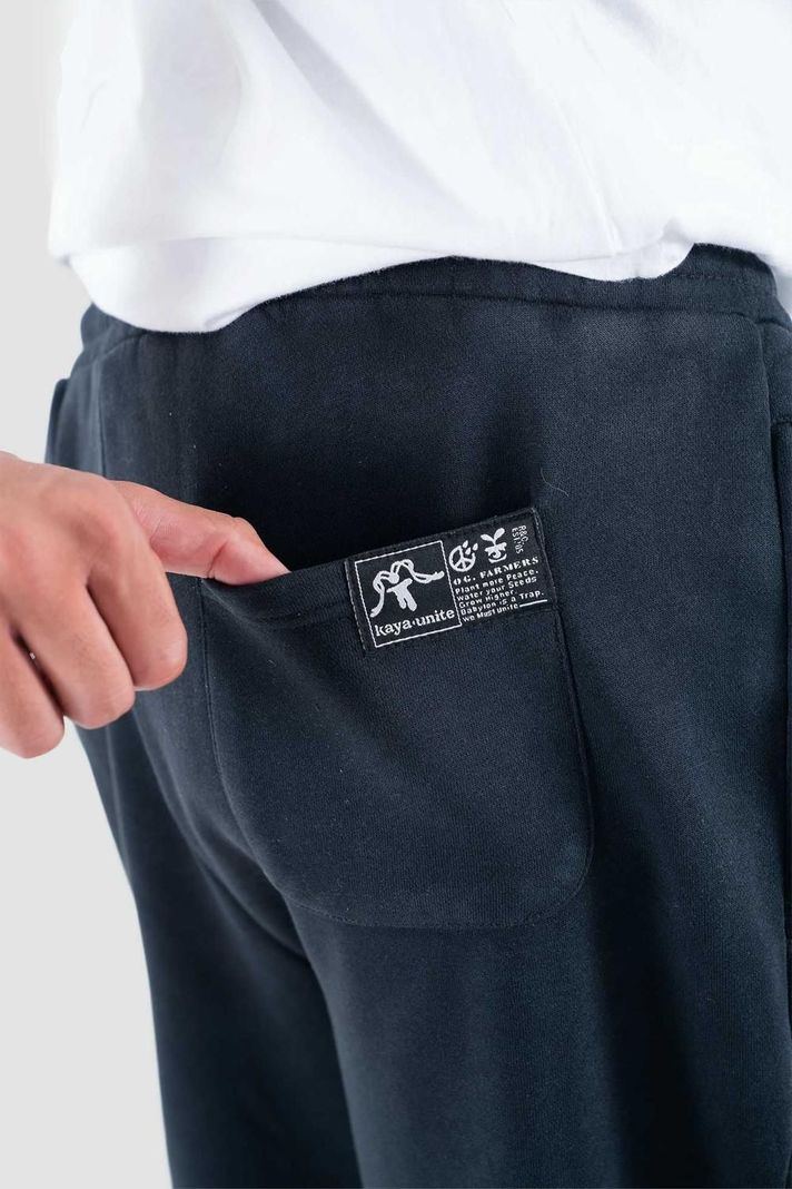 Pantalón Buzo Hombre Relax Negro-2