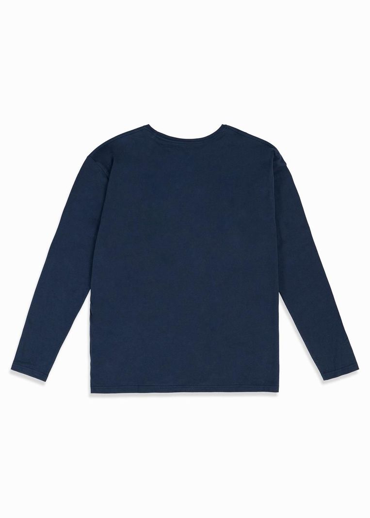 Polera Hombre Manga Larga Daily Navy-3