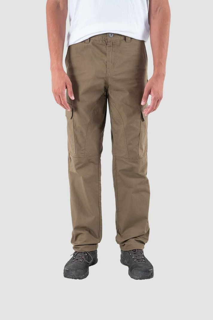 Pantalón Hombre Cargo Ripstop Café-0