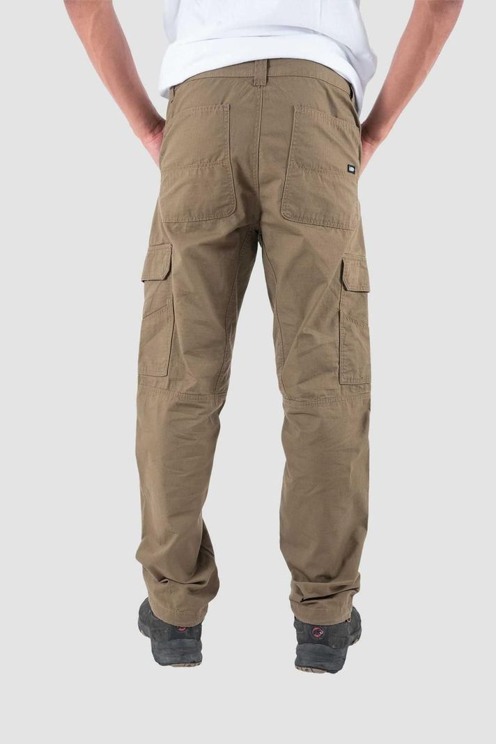 Pantalón Hombre Cargo Ripstop Café-1