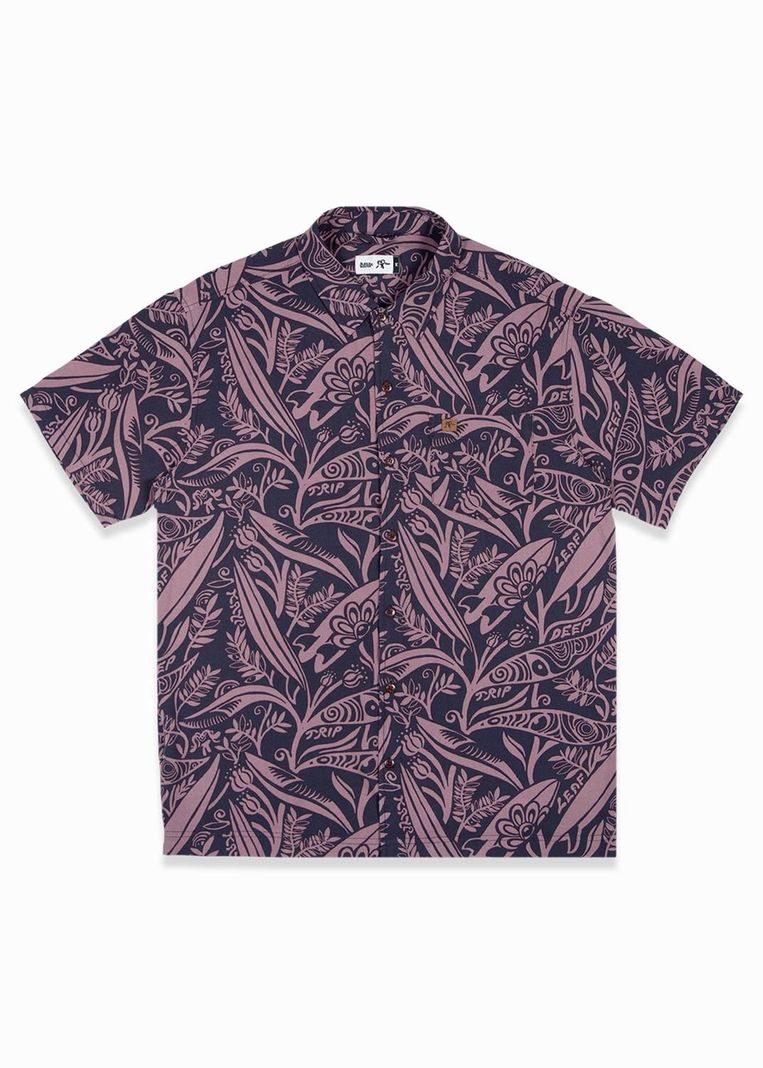 Guayabera Leaf Black-2