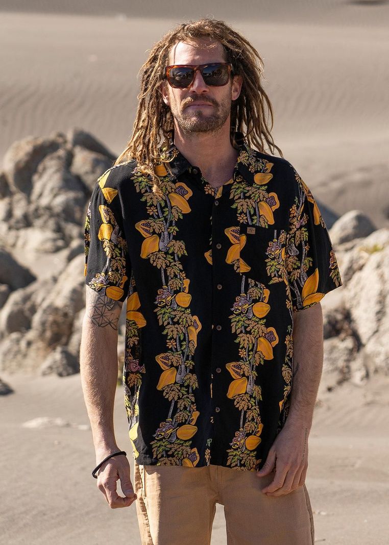 Guayabera Lazy Black-5