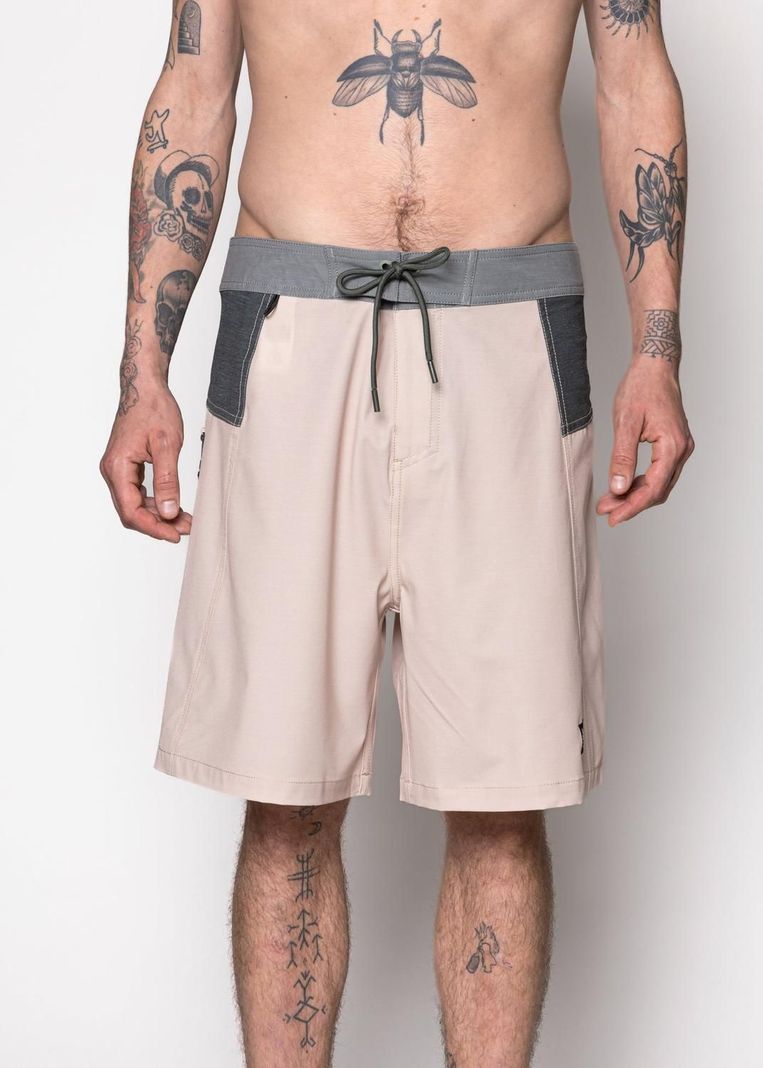 Traje de Baño Boardshort Solid Sand-0