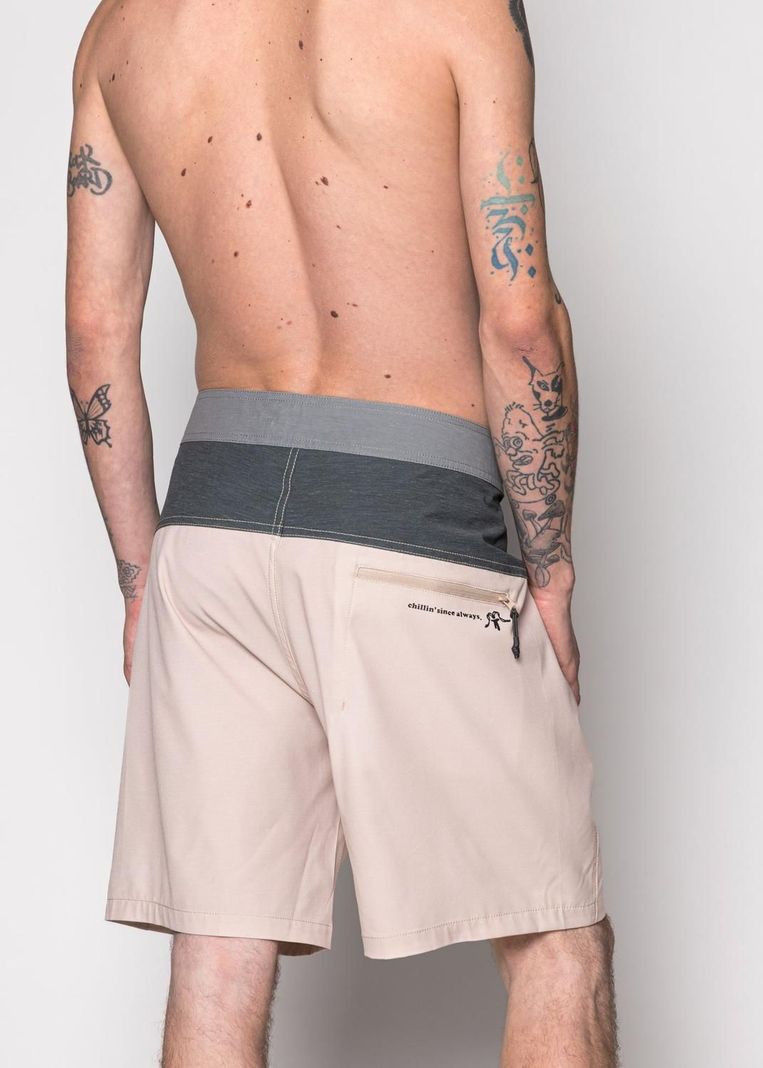 Traje de Baño Boardshort Solid Sand-2
