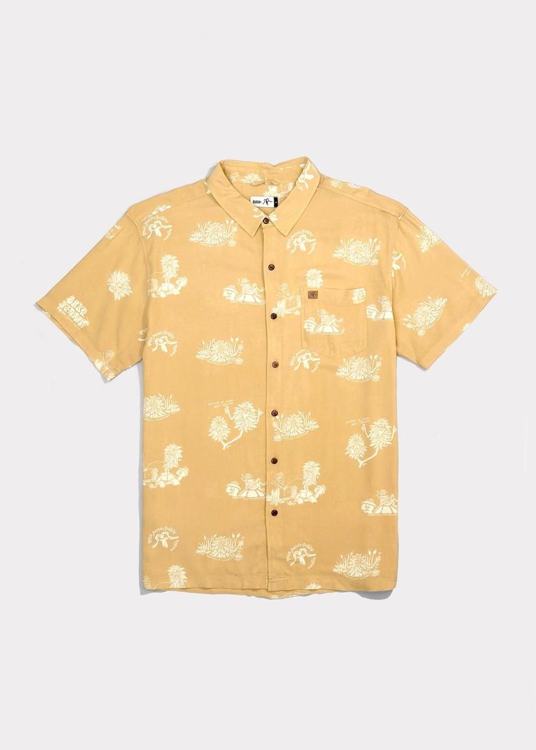 Guayabera Slowlife Ocre-3