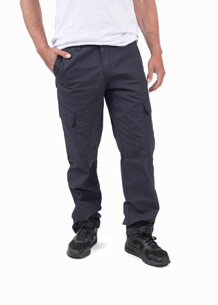 Pantalón Hombre Ripstop Cargo Acero-0