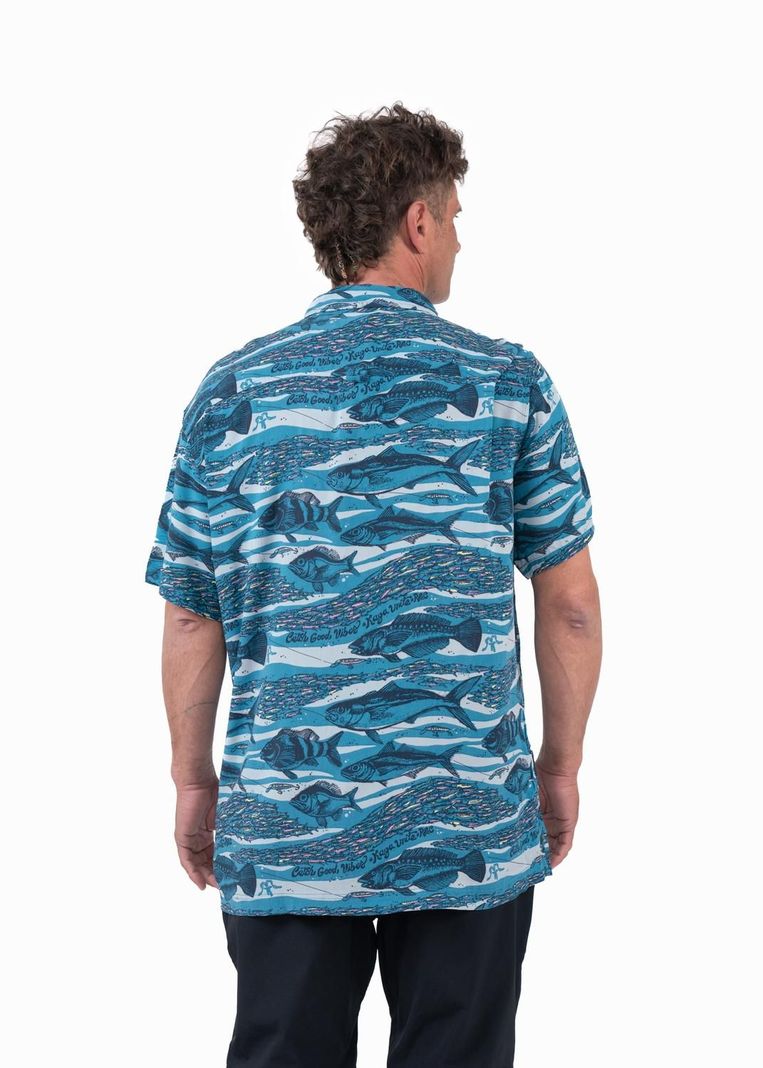 Guayabera Catch Blue-1