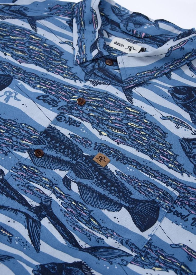 Guayabera Catch Blue-6