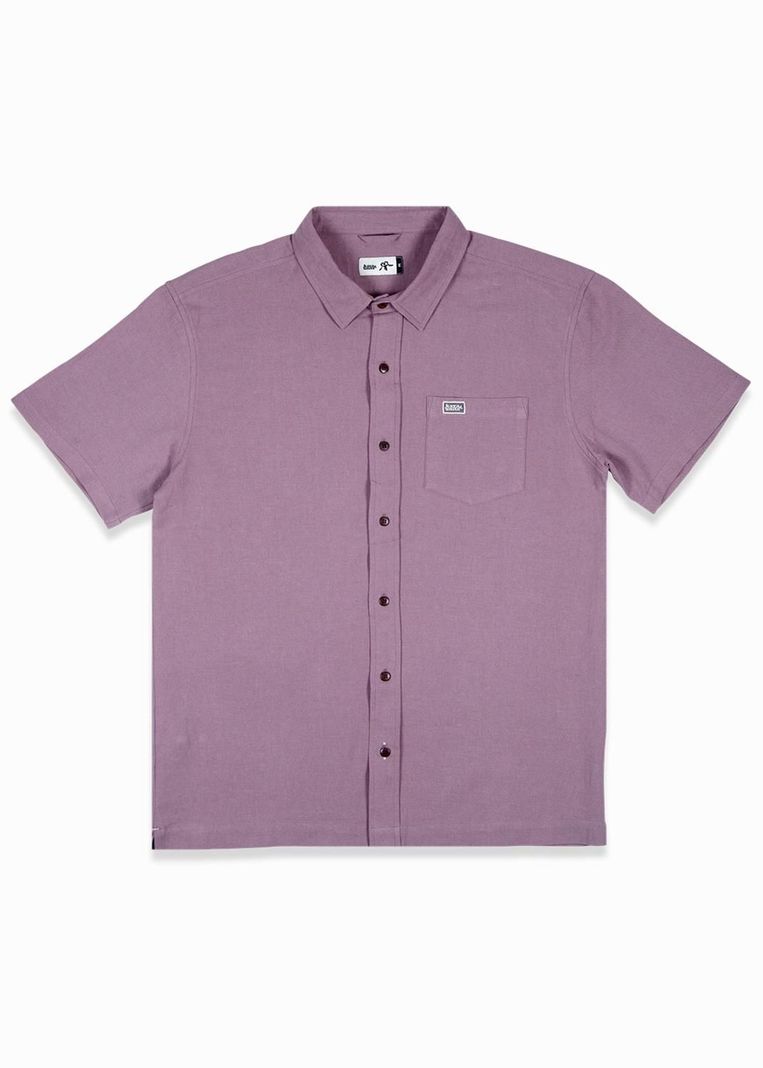 Camisa Lino Lila-2
