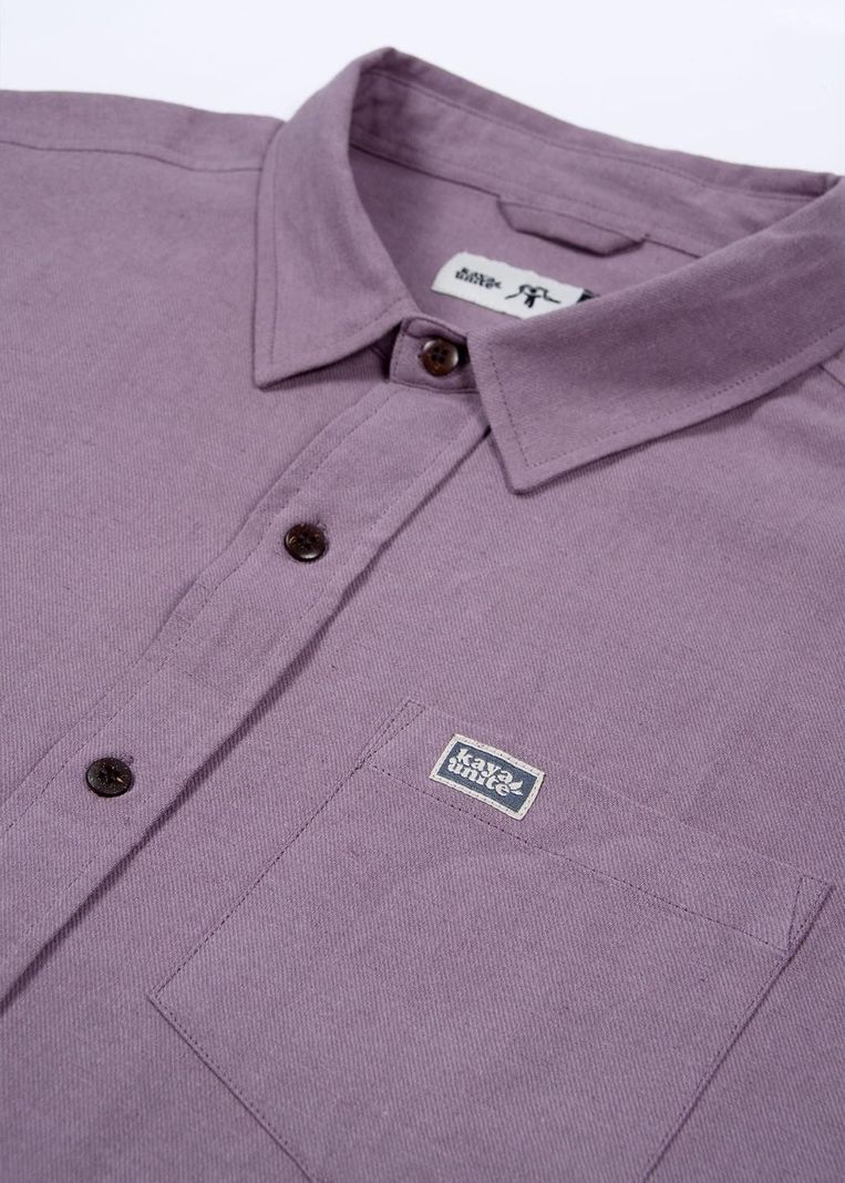 Camisa Lino Lila-4