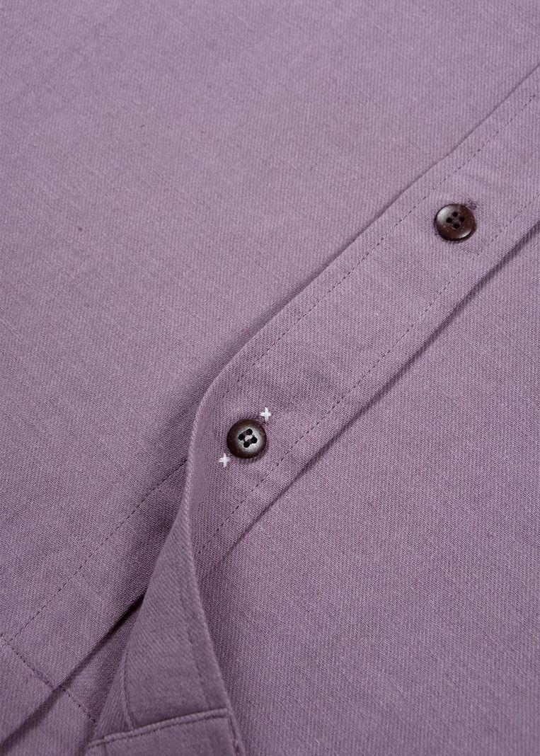 Camisa Lino Lila-6