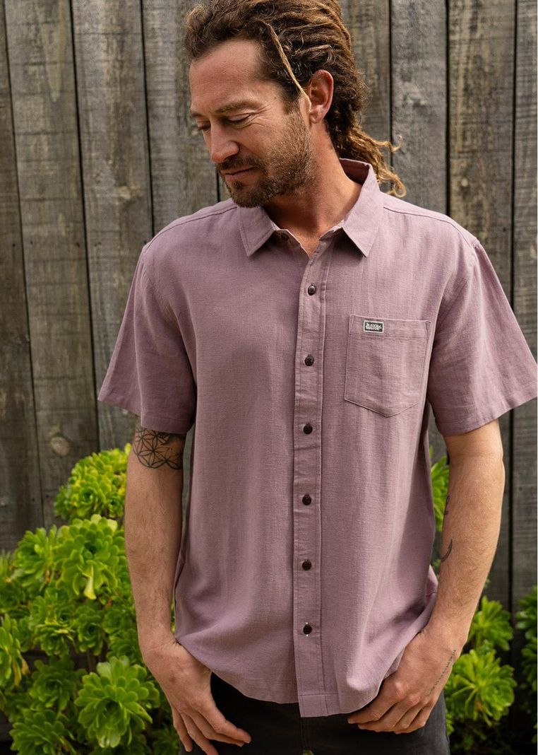 Camisa Lino Lila-7