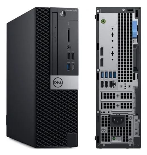 KIT MONITOR + PC DELL Optiplex 5070 (i5-9na 8GB 256GB SSD) + Teclado & Mouse Reacondicionado Grado A-1