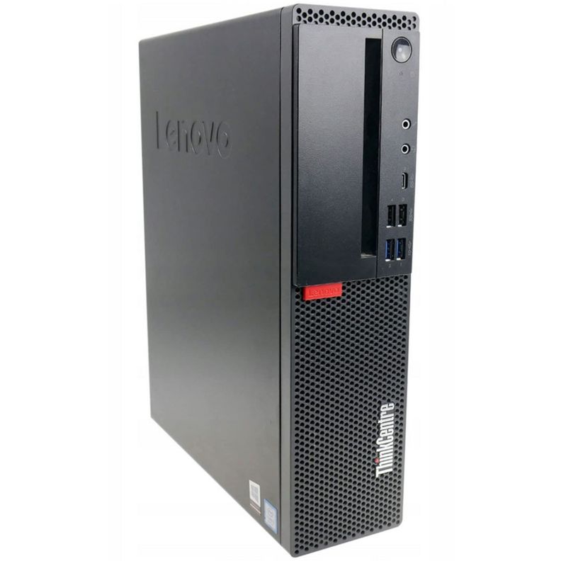 KIT MONITOR + PC LENOVO M720s SFF (i5-8va 16GB 512GB SSD) Reacondicionado Grado A-2