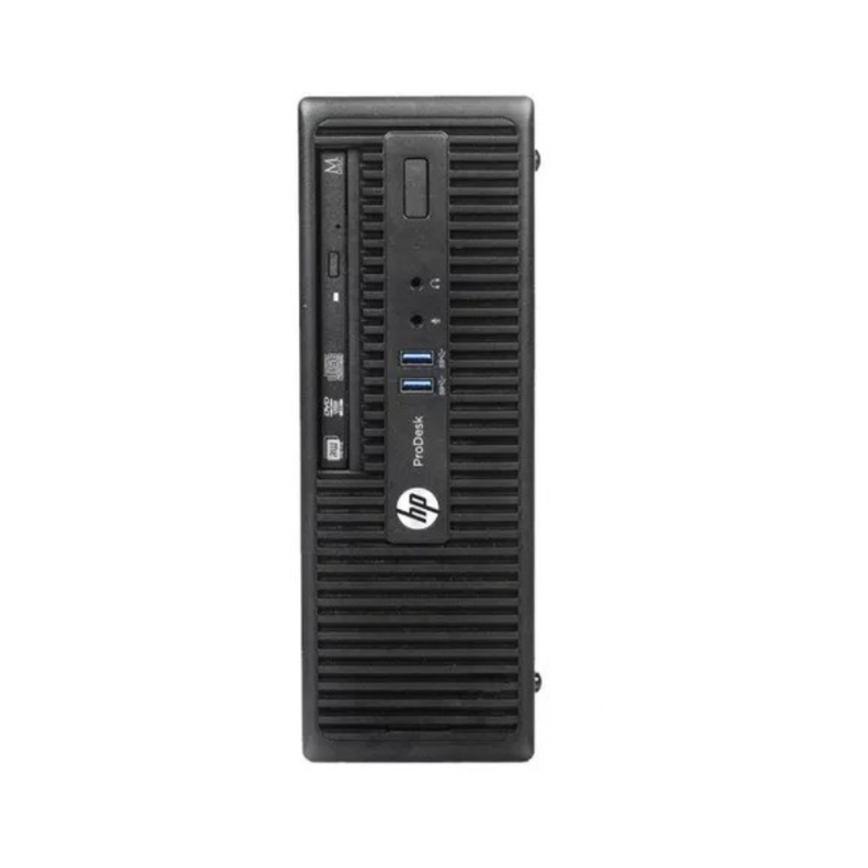 PC HP 400 G3 SFF i3 8GB 500GB Reacondicionado Grado A-0