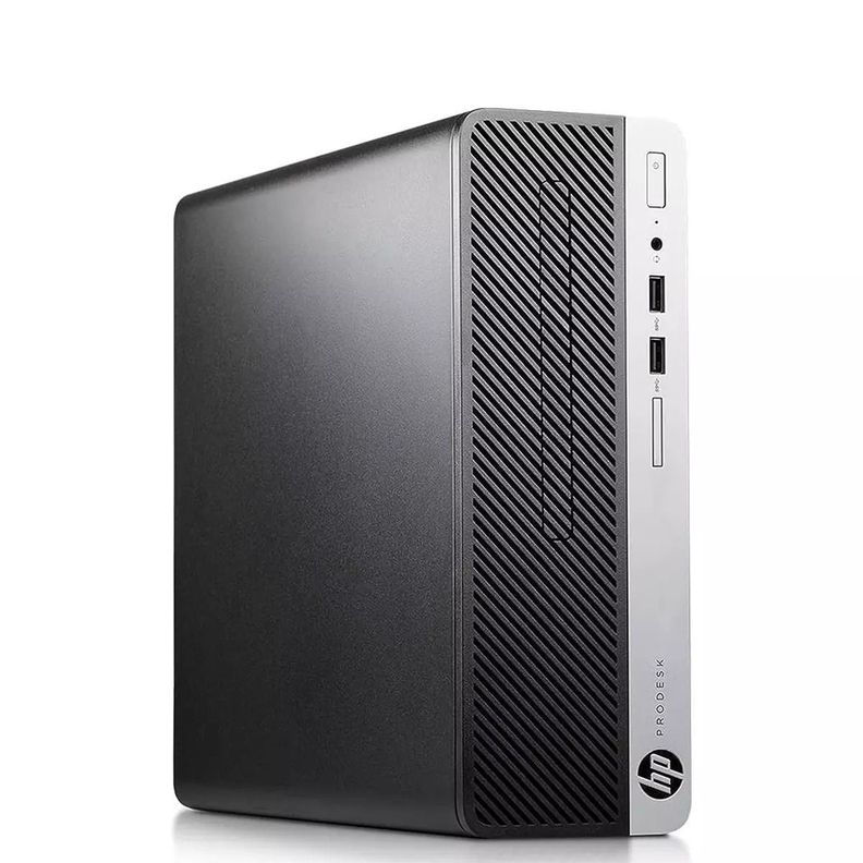 KIT MONITOR + PC HP Prodesk 400 G6 SFF 16GB 512GB SSD Reacondicionado Grado A-1