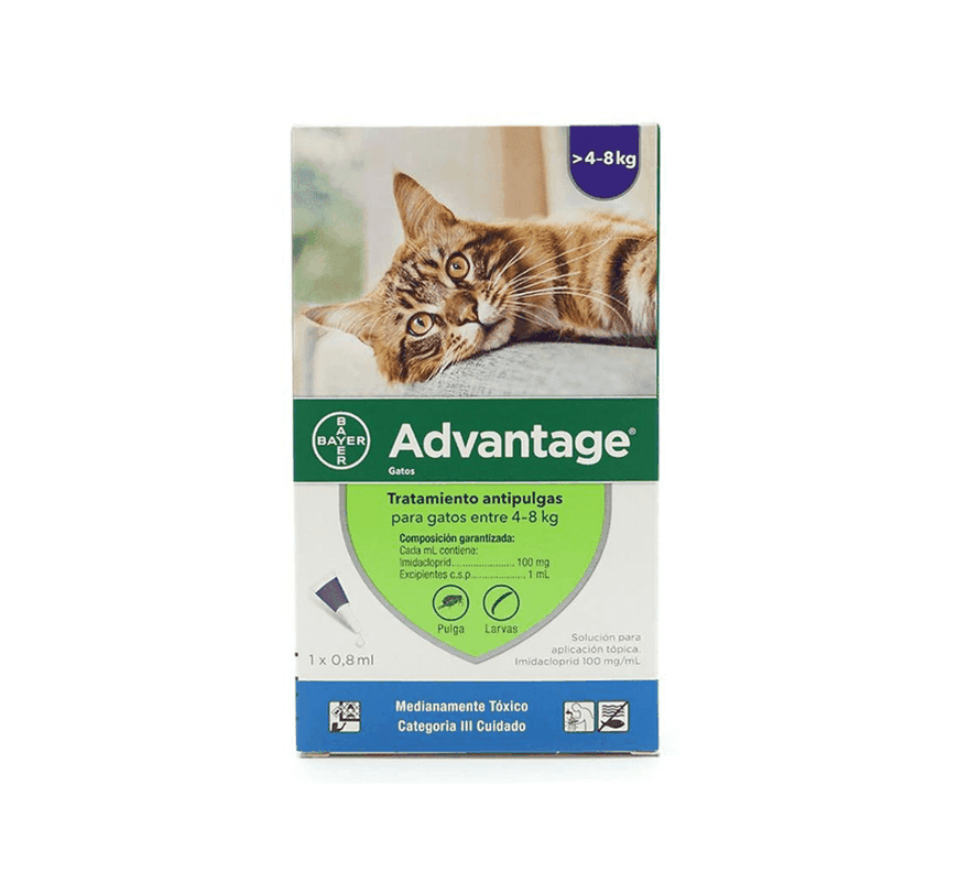 Advantage para gatos de 4-8kg-0