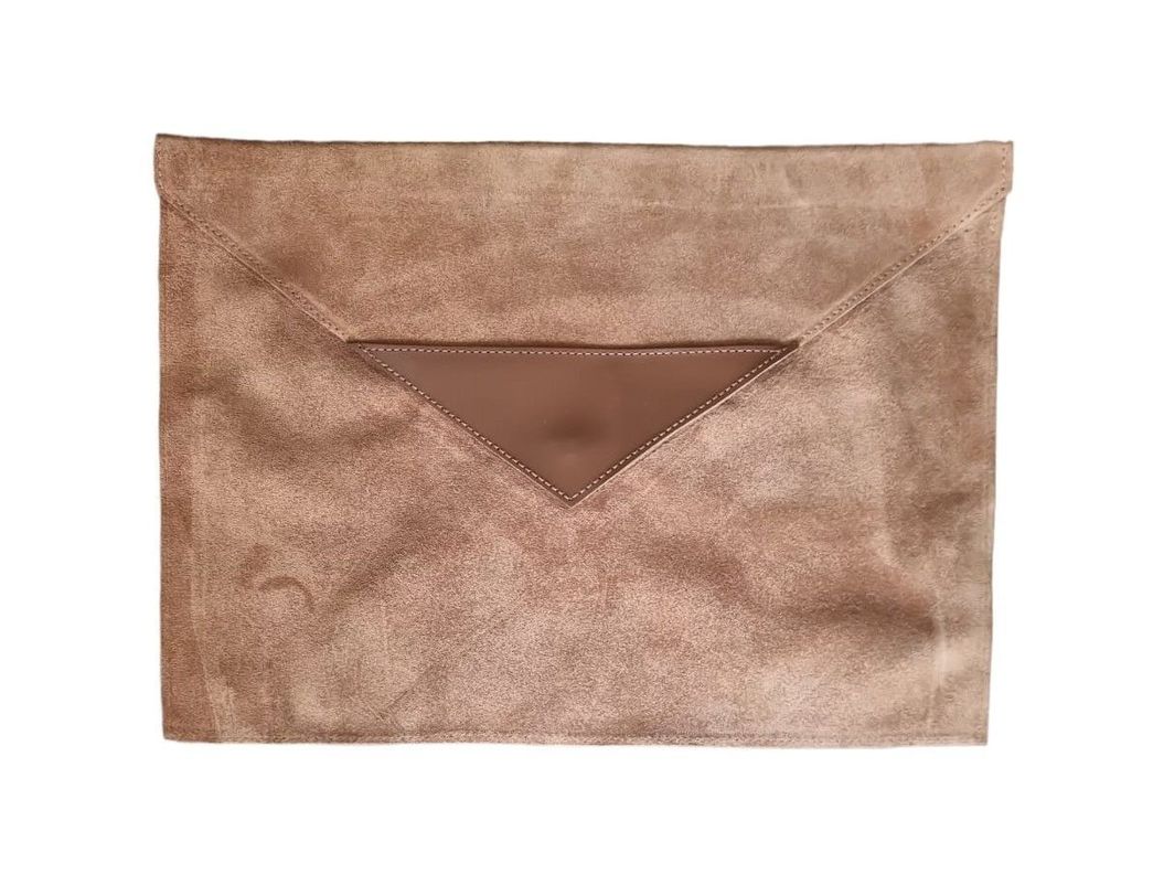 Funda 15'4 Notebook de cuero reno Café Habano-3