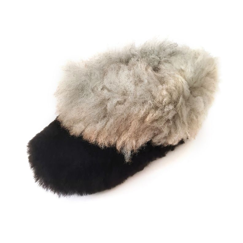 Pantuflas De Oveja Bicolor Tallas Infantil-2