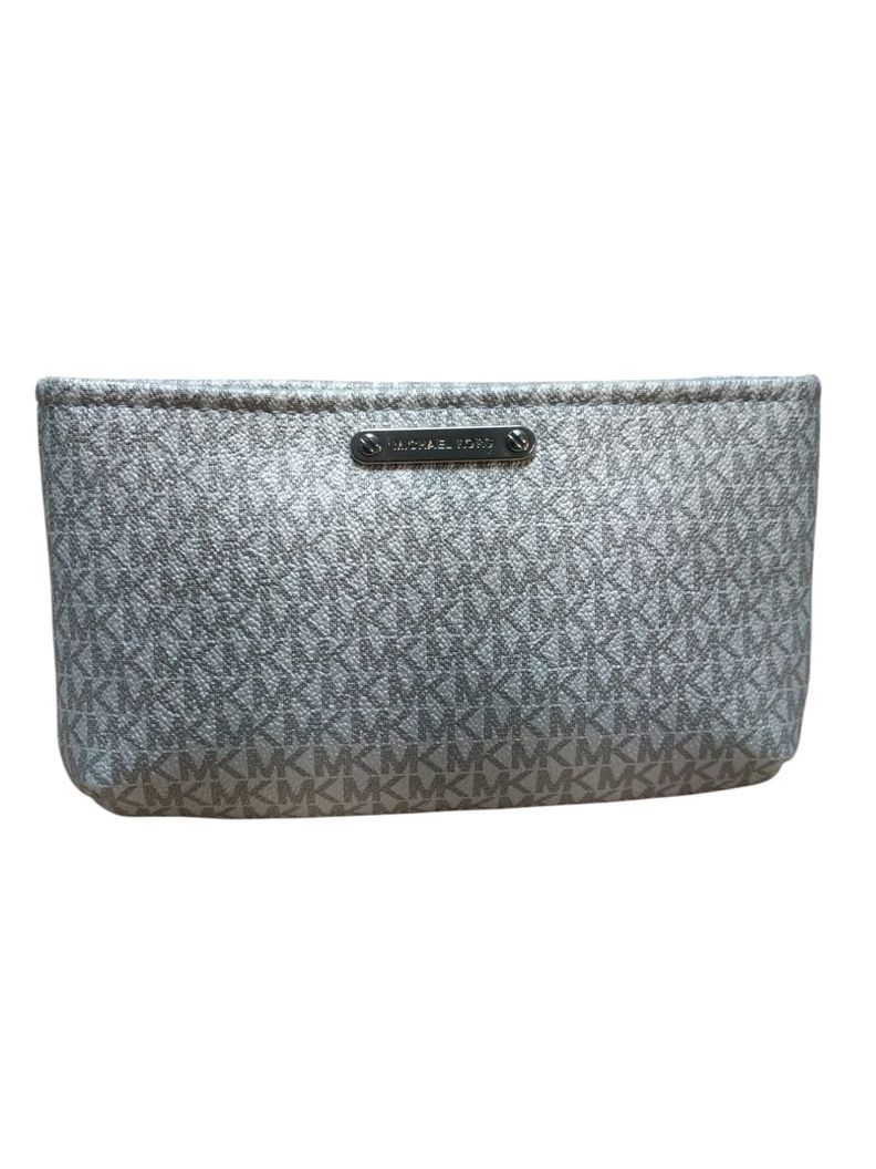 Banano Dama MICHAEL KORS Ajustable Talla S/M Plateado con Print Cod. 9444-2