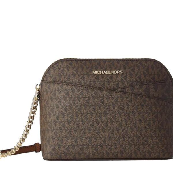 CROSSBODY MICHAEL KORS MEDIANO MODELO JET SET CAFÉ CON PRINT COD. 6365-0