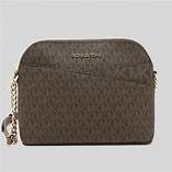 CROSSBODY MICHAEL KORS MEDIANO MODELO JET SET CAFÉ CON PRINT COD. 6365-1