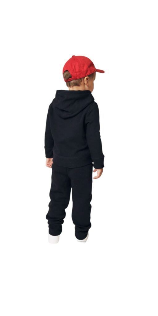  Poleron GAP de Niño con Gorro Negro Talla 4-5 Cod. 7557-1